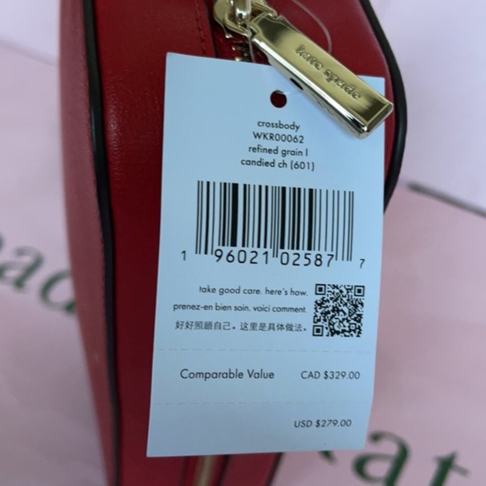 Kate Spade New York Harper Crossbody Candied Cherry - Picture 9 of 16
